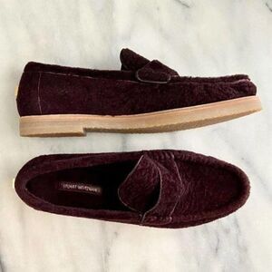 Stuart Weitzman fur loafers
